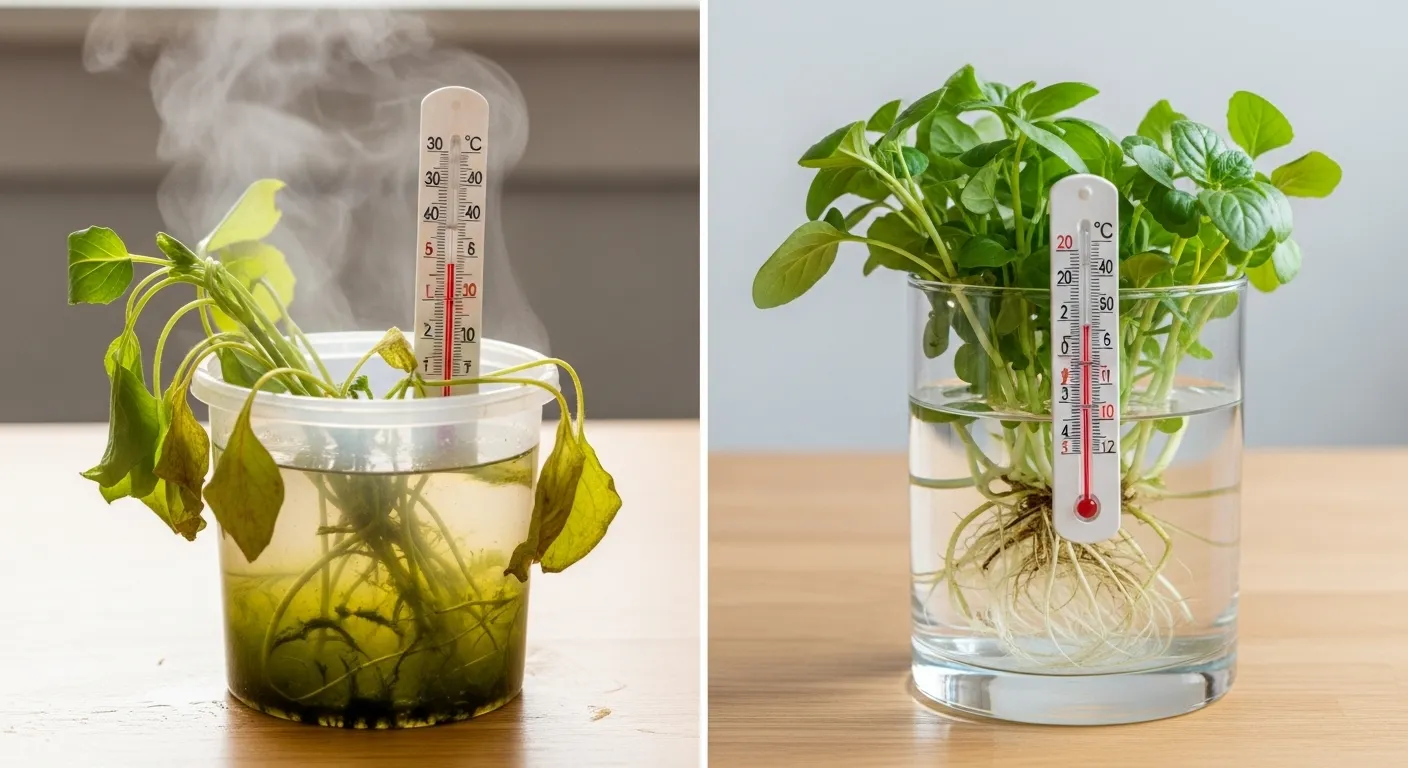 Choosing the Right Container and Water Temperature