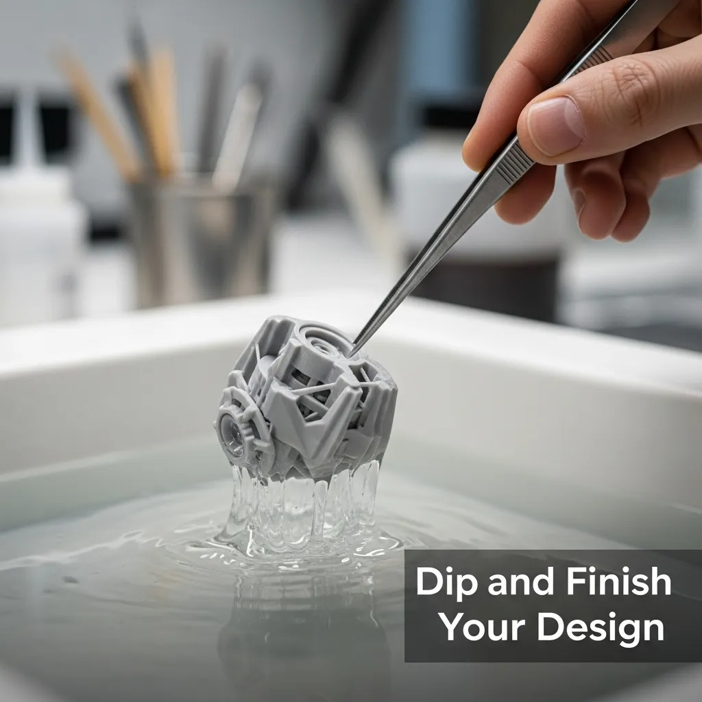 Dip and Finish Your Design