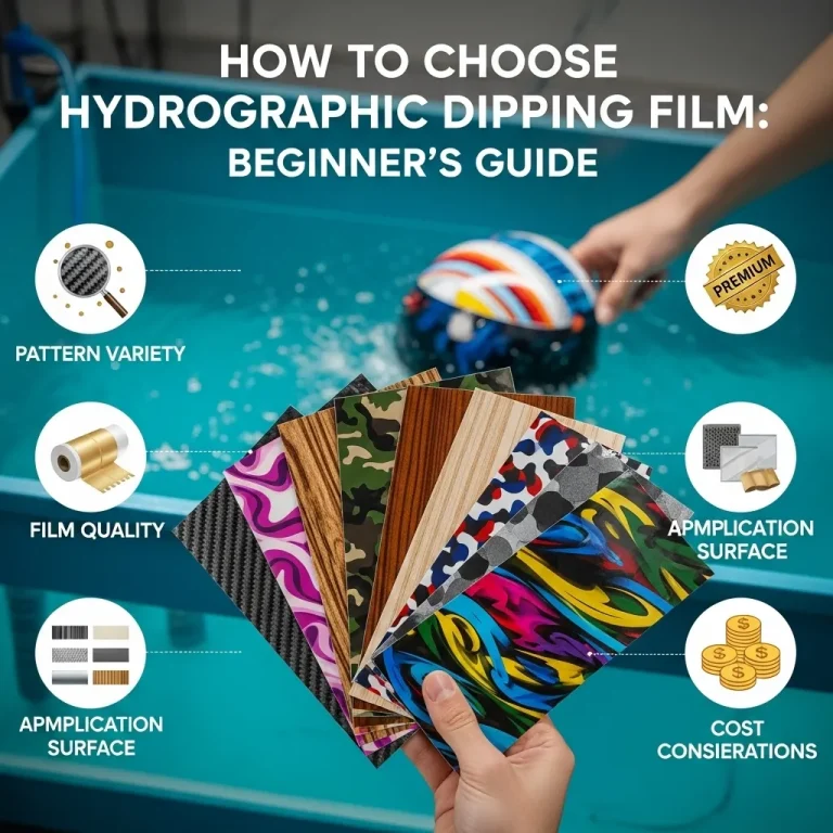 How to Choose Hydrographic Dipping Film: Beginner’s Guide