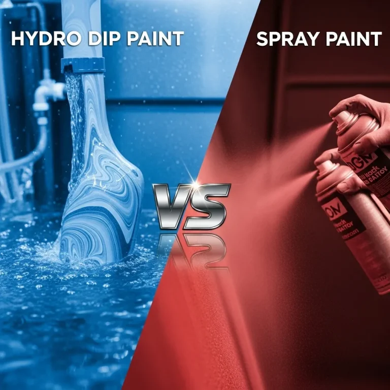 Hydro Dip Paint vs Spray Paint