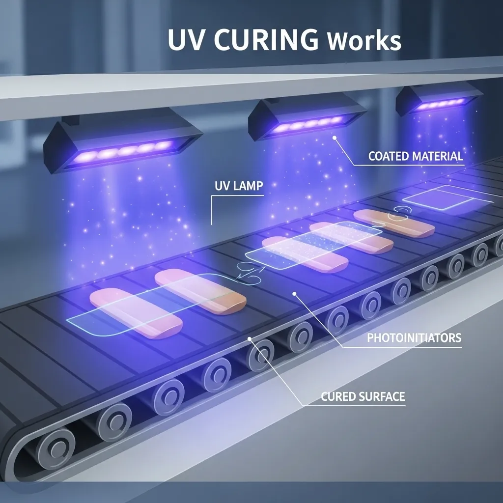process of how UV Curing works