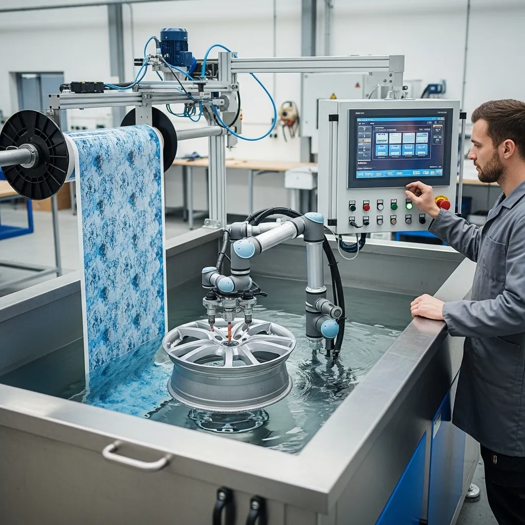 hydro dipping machine working process