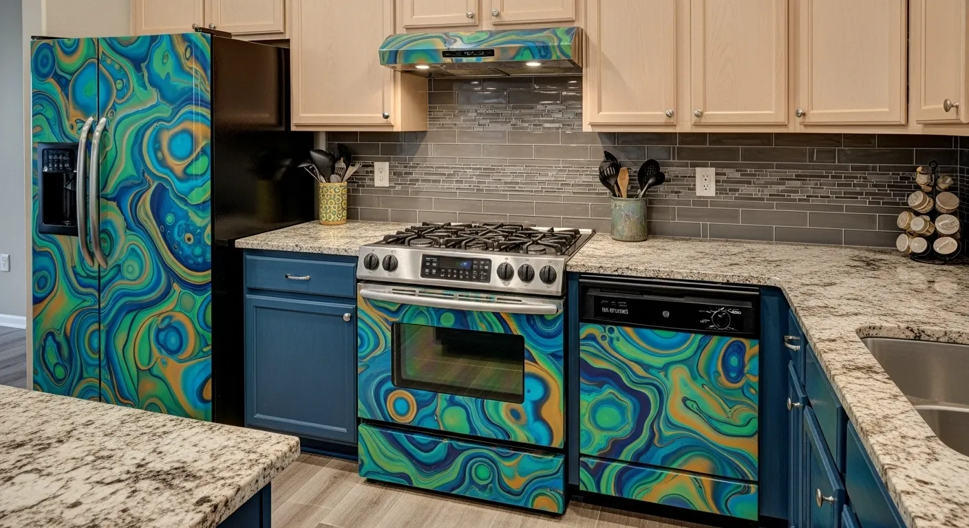 Decorate Your Kitchen Appliances