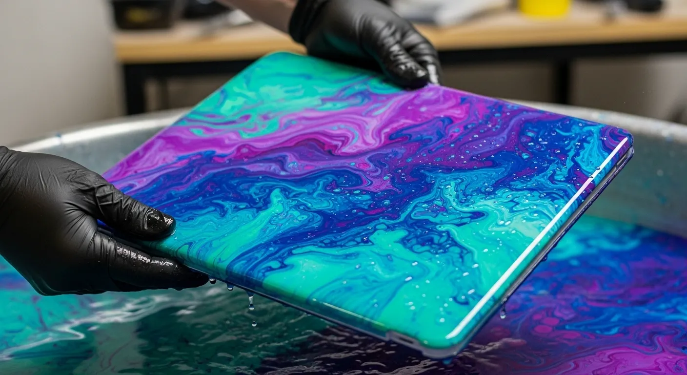 Hydro Dip Your Laptop or Tablet Case