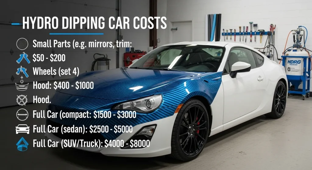 Cost of Hydro Dipping