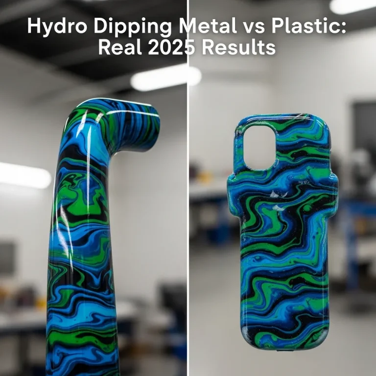 Hydro Dipping Metal vs Plastic