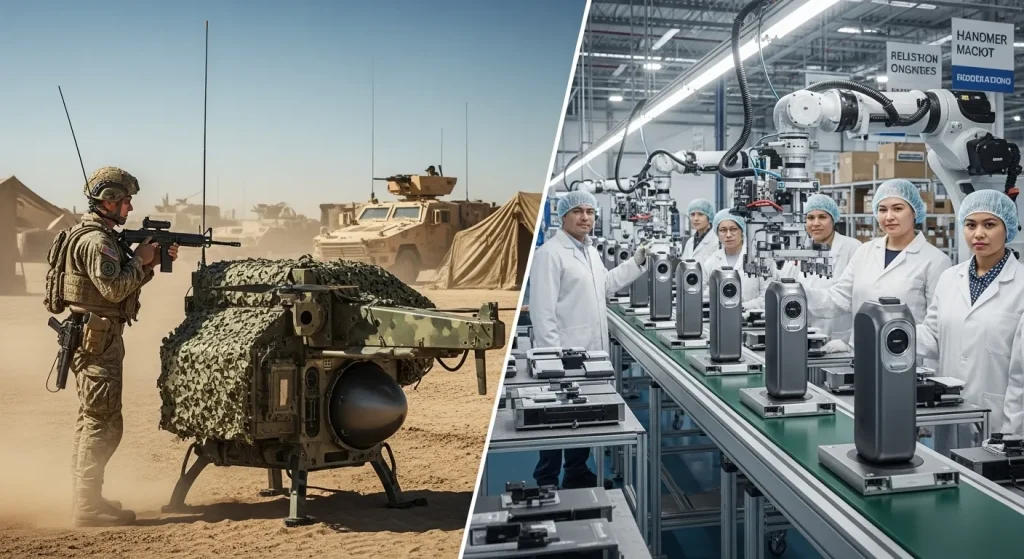From Military Tech Use to Mass Production