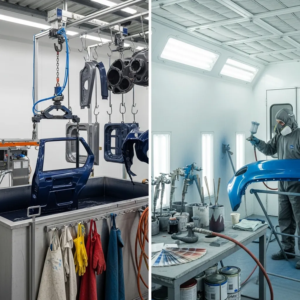 Dipping tank and painting booth essentials