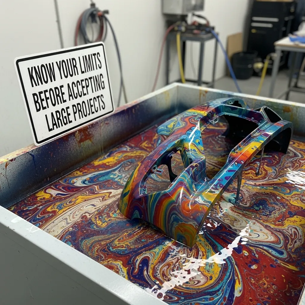 Know your limits before accepting large projects