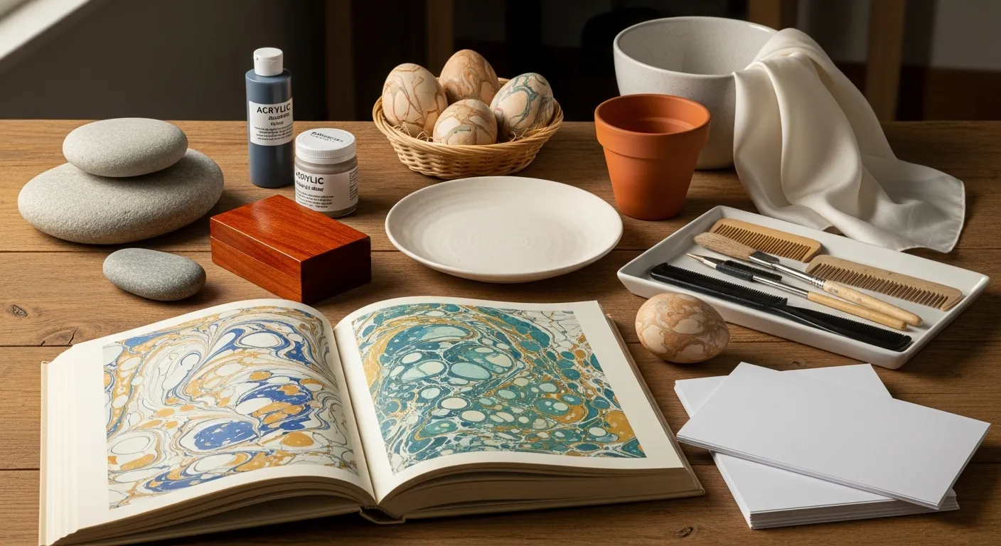 Suitable Surfaces for Marbling